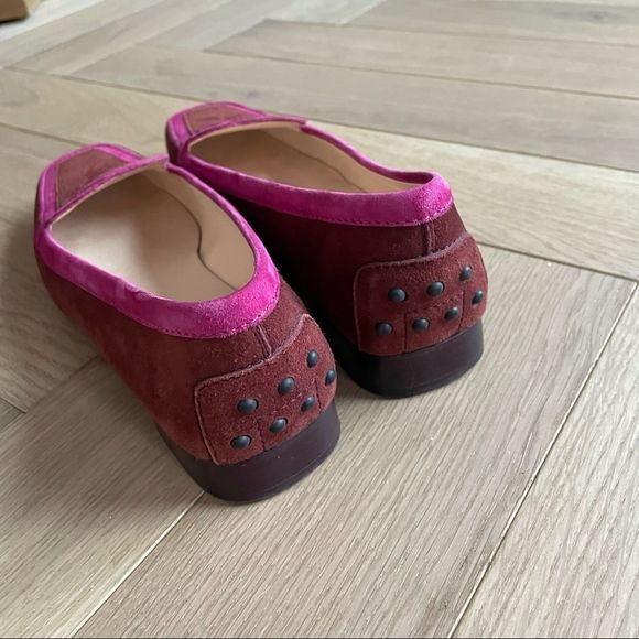 TOD’S Women’s Penny Loafers | Italian Leather Slip-On Flats | Size 36 1/2 - Picture 3 of 10